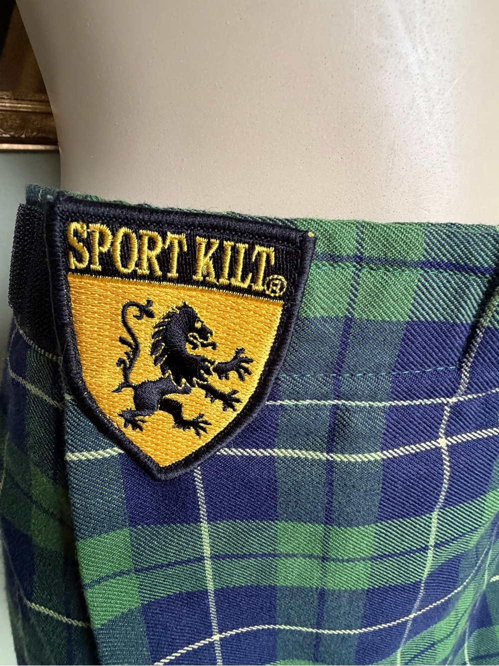 Sport Kilt Plaid Short Skirt Woman’s Size S Preppy Old Money Academia Clueless - Picture 14 of 16